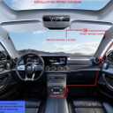 3-inch 1080p High-Definition Dashcam for Cars, 24 Hour Recording, 170 Large Wide-Angle,Super Night Vision, G-Sensor Parking Monitoring