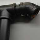 Single Post Handrail for Outdoor Steps - 41" Height Black Powder Coated Steel, DIY Tool Kit Included, Fits 1 or 2 Steps, Easy Installation & Corrosion Resistant