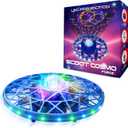 Force1 Scoot Cosmo LED Hand Operated Drone for Kids or Adults - Hands Free Motion Sensor Mini Drones with Bright LED Projection, Easy Indoor Flying Orb Ball Small UFO Toy for Boys and Girls (Blue)