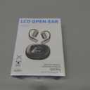 AI Language Translation Earbuds, Real-Time Headphones Translator for 144 Languages Free Lifetime, OWS LCD Touch Screen Real-Time Earphones Fit iOS and Android Ideal for Travel Business Learning