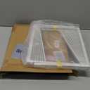 LBG Products Window Air Conditioner Side Panel and Frame Set,AC Accordion Filler Kit,Fits Most 8000BTU Window Air Conditioners,AC Side Panels Frame Kit