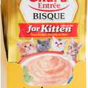 INABA Churu Entree Bisque Kitten Wet Cat Food, Tuna, 6ct,  BBD 01/11/2028