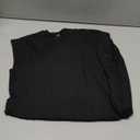 Zeagoo Summer Dresses for Women 2026 Black Long Maxi Sundresses Loose Split Wrinkle-Free Beach Travel Vacation Clothes, X-Small