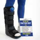 Brace Direct ActiveAir Tall Walking Boot L4361 - Medical Fracture Boot, S