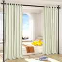 AKTOP Room Divider Curtain Rod, No Drilling Privacy Room Separator for Space Partition, 4-10.5ft(H) 29-73”(W) Adjustable Heavy Duty Floor to Ceiling Wall Divider Tension Rod for Room Separation, Black