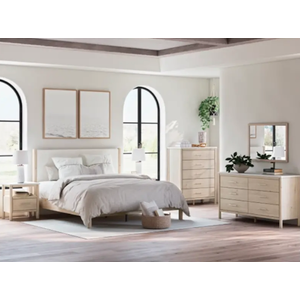 Signature Design by Ashley Finch Modern Platform Bed Frame, King