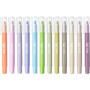 Mr. Pen- Gel Highlighter, 12 Pack, Pastel Colors, Bible Highlighters No Bleed, No Bleed Highlighters