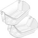 AMI PARTS Upgraded 240356402 Refrigerator Door Shelf Compatible with Frigi.daire Refrigerator Door Shelves LFSS2612TF0 FFSS2615TS0 FFSS2615TE0 LFSS2612TE0 FGHS2631PF4A Fridge door shelf - 2 PACK