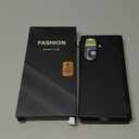 for Samsung Galaxy Z Fold 7 Case with Hinge Protection & Screen Protector, Slim Fit Design Hard PC Shockproof 360 Full Body Protective Phone Cover Case for Galaxy Z Fold 7 2025, Black