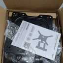 MonTEK Full Motion TV Wall Mount for 2365 Inch Flat & Curved TVs and Monitors, Swivel & Tilt Articulating Bracket, Max VESA 400x400mm, Holds up to 77 lbs, Perfect Center Design