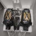 Amazon.com: VIANIS Exterior Lighting Fixtures, Black Outdoor Motion Sensor Light, 2-Pack Outdoor Lanterns for Porch, Anti-Rust Dusk to Dawn Sensor Wall Mount, Modern Exterior Wall Sconce Outside Lights for Patio : Electronics