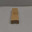 9.5 Large Acrylic Straw Holder for Cabinet Door - Reusable Tumbler Straw Organizer Storage, Small Kitchen Accessories Container, Ultra Sticky Cupboard Door Mounted (Transparent)