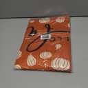 Fall Garden Yard Flag 28 x 40 Inch Outside Double Sided Burlap Pumpkin Rugby Maple Leaf Welcome Flag Farmhouse Holiday Patio Lawn House Outdoor Decorations (Multicolor)