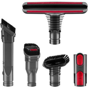 Attachments Tools Kit for Dyson V6 V7 V8 V10 DC16 DC24 DC33 DC34 DC35 DC39 DC44 DC58 DC59 DC62 DC74 Cordless Vacuum Cleaner, Home Cleaning Tools Brush Kit Accessories (5 PACK)