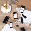 20 Pack 15ml Empty Deodorant Containers Oval Lip Balm Tubes 0.5 oz Plastic Deodorant Tubes Refillable Oval Twist-Up Tubes BPA-Free for DIY Homemade Crayon Chapstick Lotion Sticks Vials(Black)