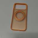 TORRAS 360 Magnetic Stand for iPhone 17 Pro Max Case, [Fit for MagSafe] [4X Military-Grade Protection] Slim Case for iPhone 17 Pro Max 6.9", Translucent Cosmic Orange, Ostand O3 Fitness Series