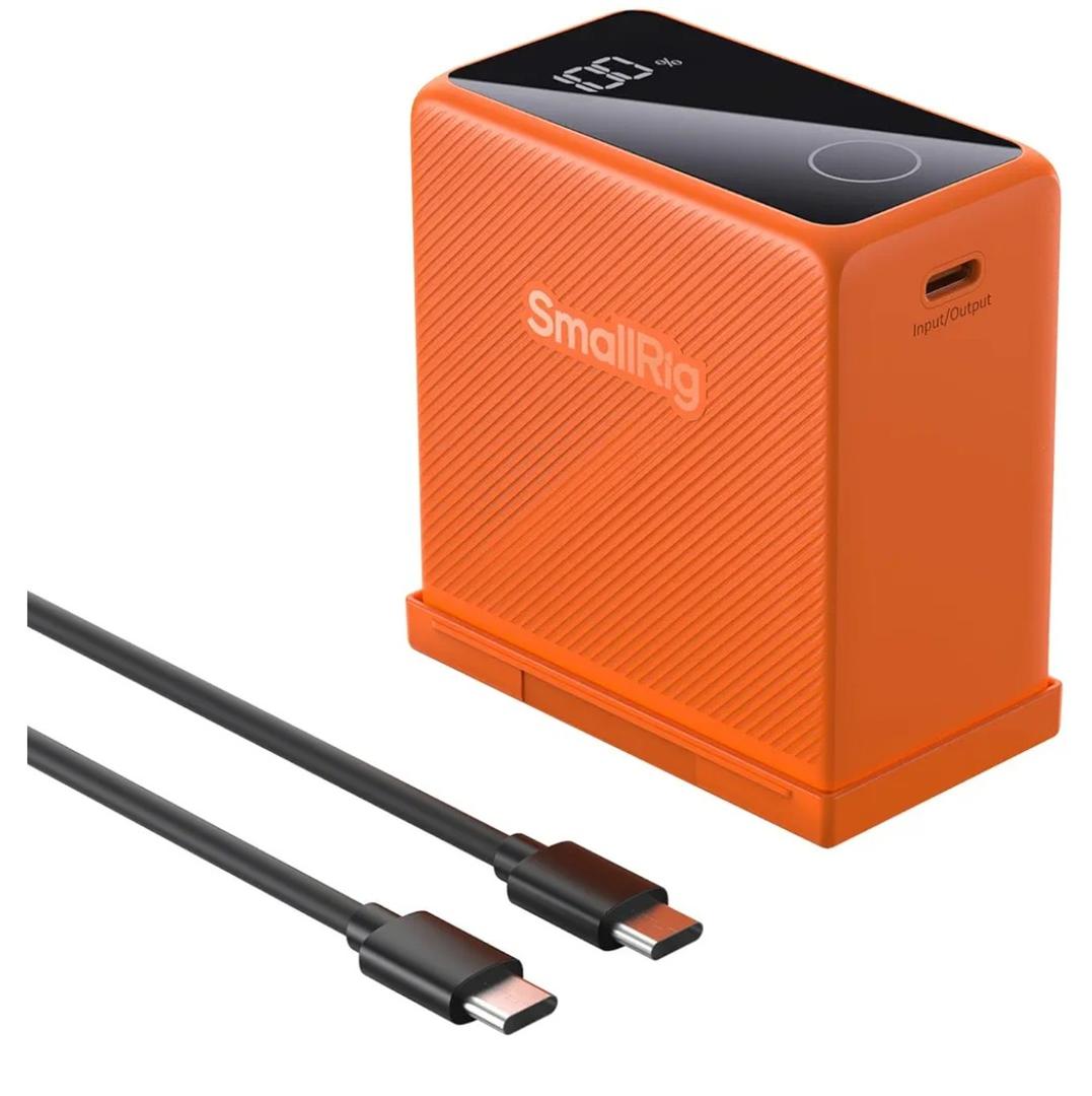 SMALLRIG 10500mAh Replacement USB-C Battery for Sony NP-F970, PD 36W Fast Charging, 3.5H Fully Charged, for Sony FX3/A7 IV/A7S III, for Canon R5/R6, for Nikon Z8, Power Supply for LED Light, Monitor