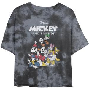 Disney Women's Mickey Freinds Group (Black, M)
