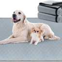 DAHAPYBOO Extra Large Washable Pee Pads for Dogs,4 Pack Reusable Puppy Pads for Dogs,36x72 Non-Slip Waterproof Pet Training Pads for Crate, Playpen, Bed, Sofa,Whelping Box, Potty Training