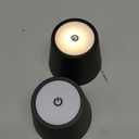 Wireless Wine Bottle Light Head,LED Wireless Bottle Lamp with 3 Modes Light Dimming Pridola,Touch Control Wine Bottle for Any Bottle,Bedroom,Restaurant & Bar (White 3 Colors, 2PCS)