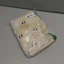 Artoid Mode Beige Ghost Soft Plush Faux Fur Jacquard Halloween Table Runner, Holiday Kitchen Dining Table Decoration for Home Party Decor 13x72 Inch