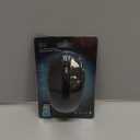 Rii Wireless Noiseless Mouse,2.4G Portable Computer Mice for PC, Laptop, Windows,Office Included Wireless USB dongle (Silent(Black)-New)