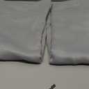 BGment Short Blackout Curtains 45 Inch Length for Kitchen Window - Rod Pocket Drapes Room Darkening Privacy Blinds for Bathroom Bedroom Windows, 2 Panels, 34 x 45 Inch (Light Grey)