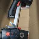 MZK 2-in-1 20V Pole Mini Hedge Trimmer & Grass Shear, 13ft Reach, Electric Hedge Trimmer with Extension Pole, Multi-Angle,Used in Garden,Yard(2*Batteries and Charger Included)