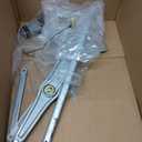 A-Premium Front Driver Side Power Window Regulator with Motor (2-Pin)