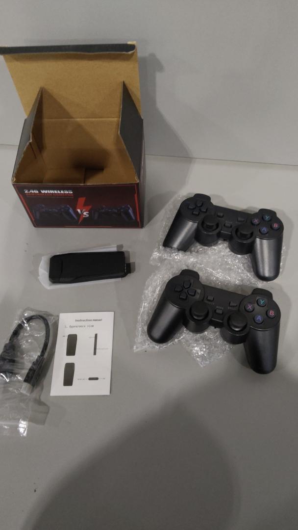 Retro Console, Wireless Retro Game Console, Plug & Play Video TV Game with 24600+ Builtin Games, 4K HD Output, and 2.4GHz Wireless Controller, 9 Classic Emulators Deep Black