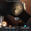 Upgraded Neck Massager for Pain Relief Deep Tissue, Cordless Neck and Shoulder Massager with Heat, 5 Modes Deep Tissue Kneading, Portable Shiatsu Massager for Back Leg Muscles, Home Office Travel Use