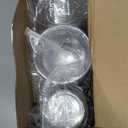 60 Set Train Theme Party Plastic Cups Bulk 14 oz Disposable Clear Cups with Lids and Paper Straws for Trains Party Birthday Supplies Favor Decorations (Multicolor)