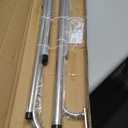 Double Curtain Rods, 28-48 Inch, Brushed Nickel, Metal, Wall Mounted, Room Darkening, Curtain Rod