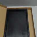 Wood Serving Tray - Wooden Decorative Platter, Kitchen Trays, Centerpiece Candle Holder Trays, Apply to Home Cafe Dining (12x8 Inch, Black) (11.8" x 7.9" x 0.9")