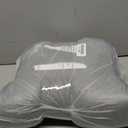 Baby Lounger Pillow for Infant Support Cushion Reflux Pillow, Bottle Feeding, Tummy Time,Wedge Pillow for Newborn,Adjustable Baby Wedge Pillow for Reducing Spit-Up (White Black)