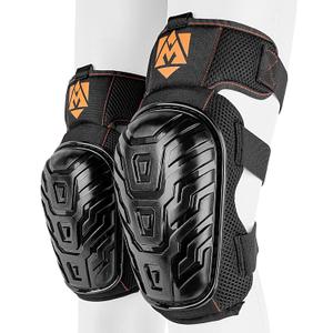 Construction Knee Pads for Men and Women for Cleaning Floors Roofing Gardening,Heavy Duty Support Knee pads with Gel and Thick Foam Cushion and Improved Adjustable Thigh and Shin Straps