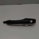 A-Premium Front Right Passenger Side Exterior Door Handle with Keyhole Compatible with Jeep Compass 2007-2017, Patriot 2007-2017 & Dodge Caliber 2008-2012, Smooth Black, Replace# XU80AXRAEWKH