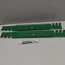 UDC Parts 403107 405380 Mower Blades Replacement for 46 Inch Husqvarna YTH22V46 Blades Z246 RZ4623 YTA22V46 532403107 CMXGZAM110146 Craftsman AYP Poulan Pro Ariens 917532403107/2 Pack Gator