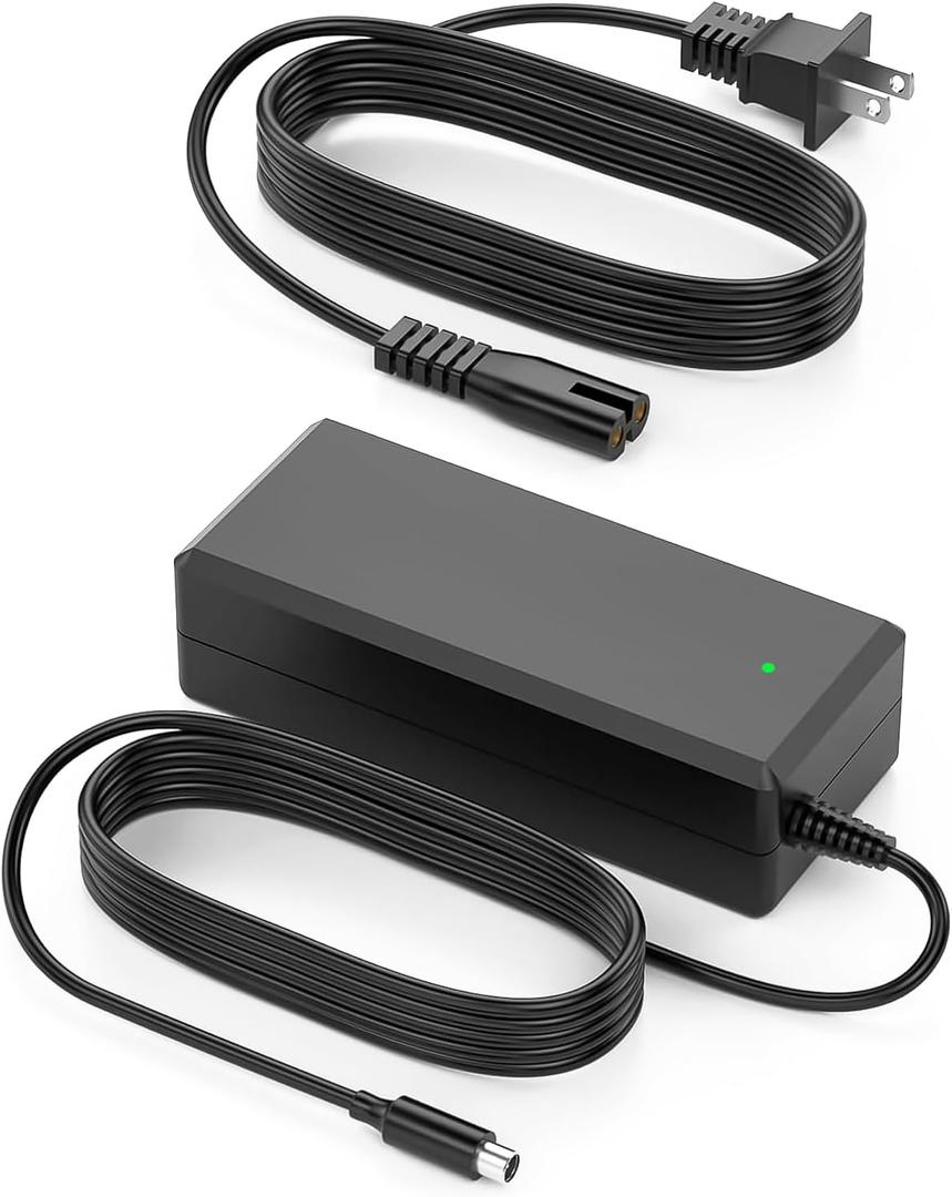 WUKUR 42V 1.7A Charger for Segway Ninebot Scooters Compatible with Ninebot Electric Scooter ES2, ES4, E22, ES1L, E2 Pro, F20, F25, F30, F40, F2, F2 Plus, F2 Pro, D18, D28, D40, Air T15 Power Adapter