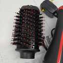 REVLON One-Step Volumizer Plus Hair Dryer and Styler, Enhanced Motor for Less Frizz, More Shine, and Reduced Heat Damage for Salon Style Round Brush for Blowout, Black