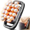20 Head Massage Gun Deep Tissue with 3 Modes & 30 Levels, Percussion Multi-Head Handheld Portable Massager, Quiet Muscle Electric Massager Gun for Back Neck Shoulder Legs Pain Relief, Gifts Women Men