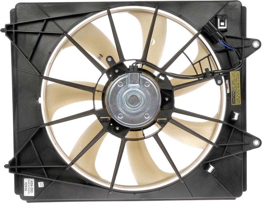 Dorman 620-281 Passenger Side A/C Condenser Fan Assembly Compatible with Select Honda Models