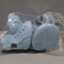 DOGOYS Dog Shoes, Dog Sandals for Hot Pavement, Non-Slip Waterproof Dog Booties for Winter Snowy Day and Summer, Adjustable Straps Easy-Clean Beach Outdoor Pet Boots Rugged Sole-4Pcs Blue Size 8