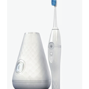 Tao Clean UV Sanitizing Sonic Toothbrush and Cleaning Station, Electric Toothbrush, Dual Speed Setting, White
