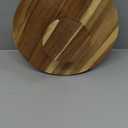 Juvale Round Acacia Wood Cake Stand for Wedding - Wooden Cake Stand for Appetizers and Desserts (12.75 Inches)