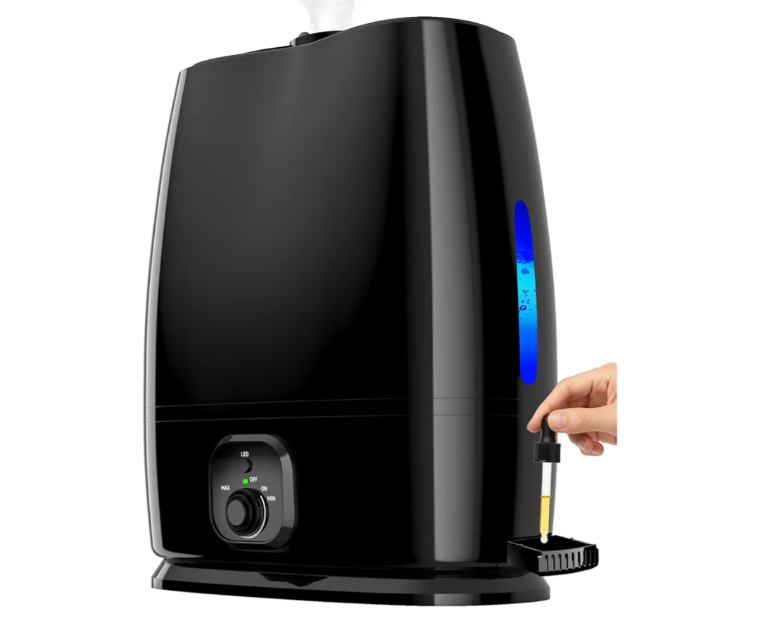 Everlasting Comfort 6L Humidifiers for Bedroom, Quiet 50HR Runtime No-Filter Supersized Cool Mist Humidifier Large Room for Whole House, Plants, Baby Nursery, Allergies, Dry Skin, Congestion, Indoor