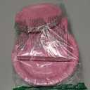 Grencian 96 Pcs Hot Pink Party Supplies Holographic Print Hot Pink Plates and Napkins Tableware Set for Girls Women Birthday Sprinkle Wedding Bachelorette Bridal Shower Decorations Serves 24