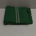 Pre de Provence French Stripe Dining Table Collection Farmhouse Style Tablecloth, 60x104 Inches, Balsam Green