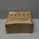 Brightever LED Outdoor String Lights 100FT Patio Lights with 52 Shatterproof ST38 Vintage Edison Bulbs, Outside Hanging Light Waterproof for Porch, Deck, Garden, Backyard, Balcony, 2700K Dimmable (100FT-Warm White, Black Wire)