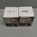 2 PCS Travel Spice Jars, 5-in-1 Seasoning Containers, Clear Plastic Condiment Bottle for Camping, Hiking, BBQ, Picnic